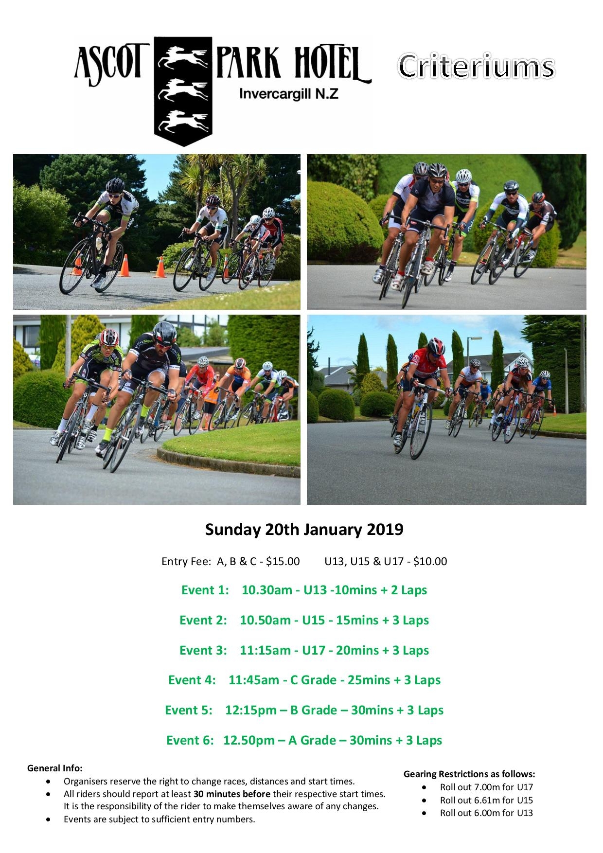 Ascot Park Hotel Criterium 2019