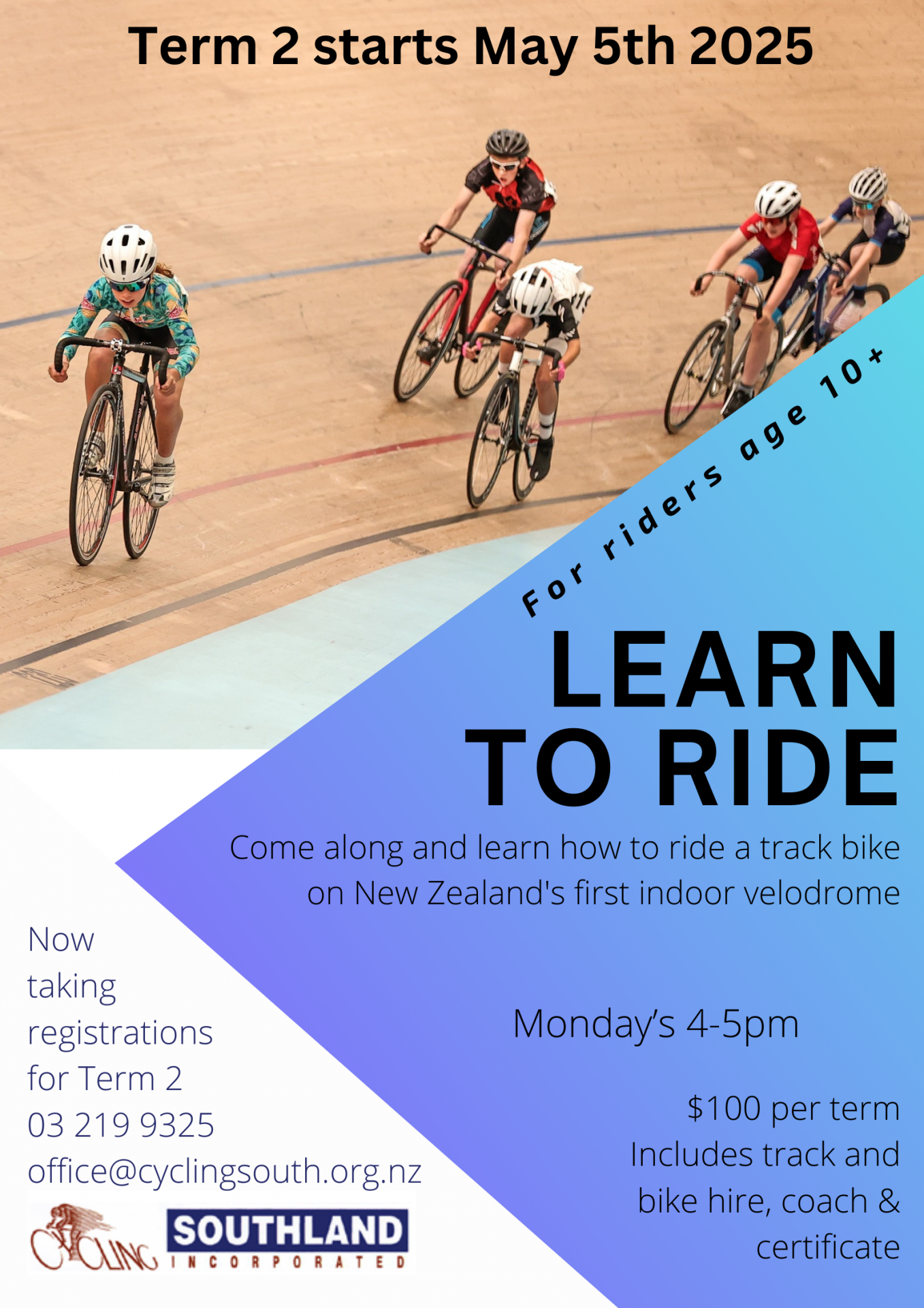 Term 2 Learn to Ride