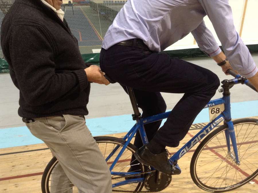Incorrect Bike Hold Position